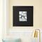 8 Pack: Black Square 8" x 10" Frame with Black Double Mat, Gallery by Studio Décor®